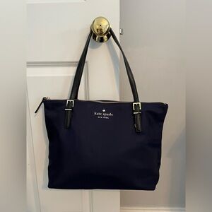 Navy blue Kate Spade tote bag